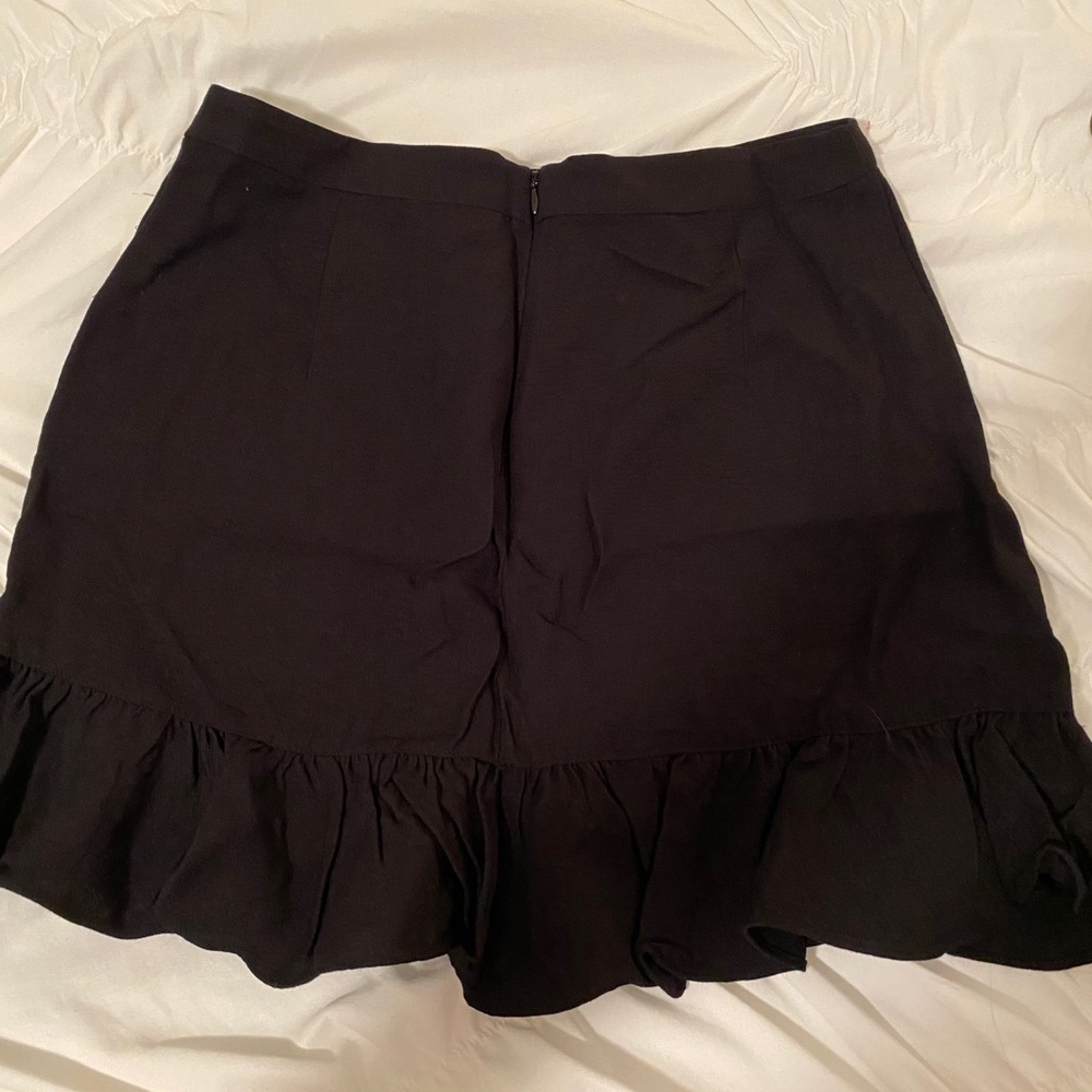 Black Ruffle Skirt - Picture 4 of 5
